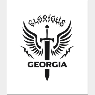 Glorious Georgia Posters and Art